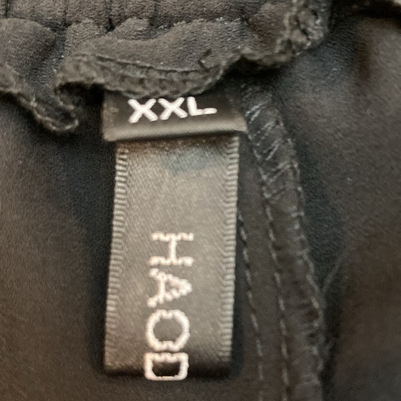 EUC Haoduoyi Lind chiffon skirt with build in pants - Picture 5 of 7